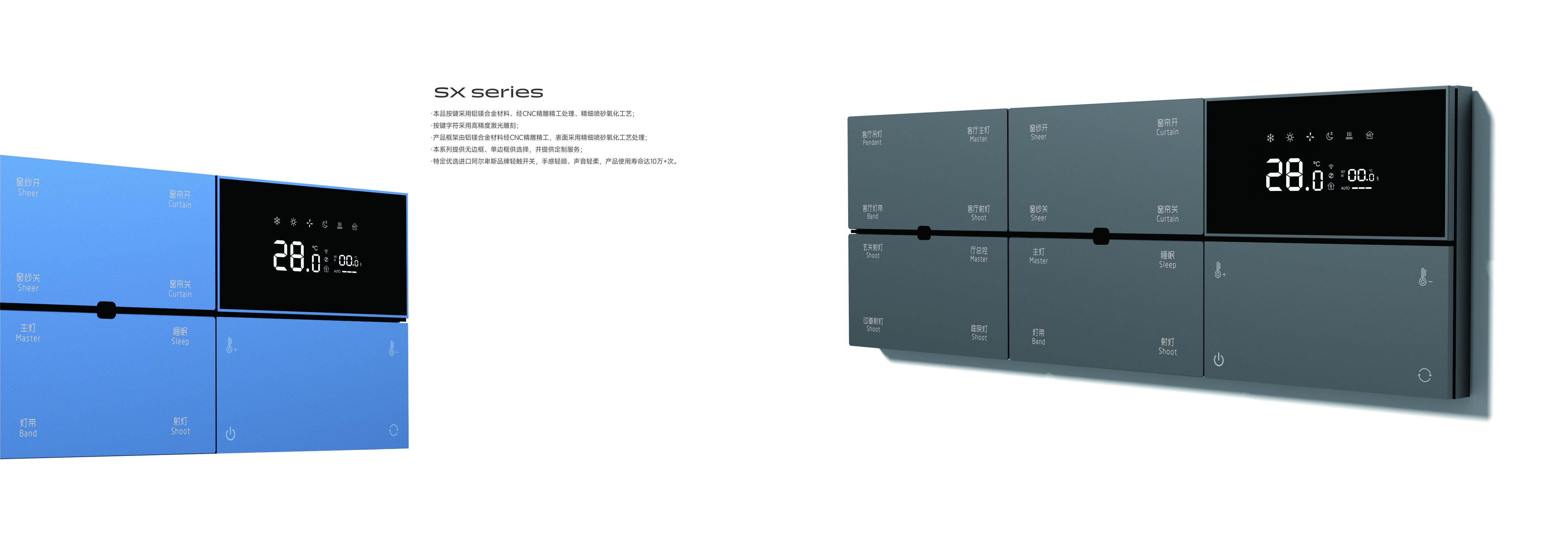 Chamryx SSD-series smart panel